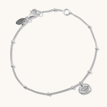 Evil Eye Bracelet Silver